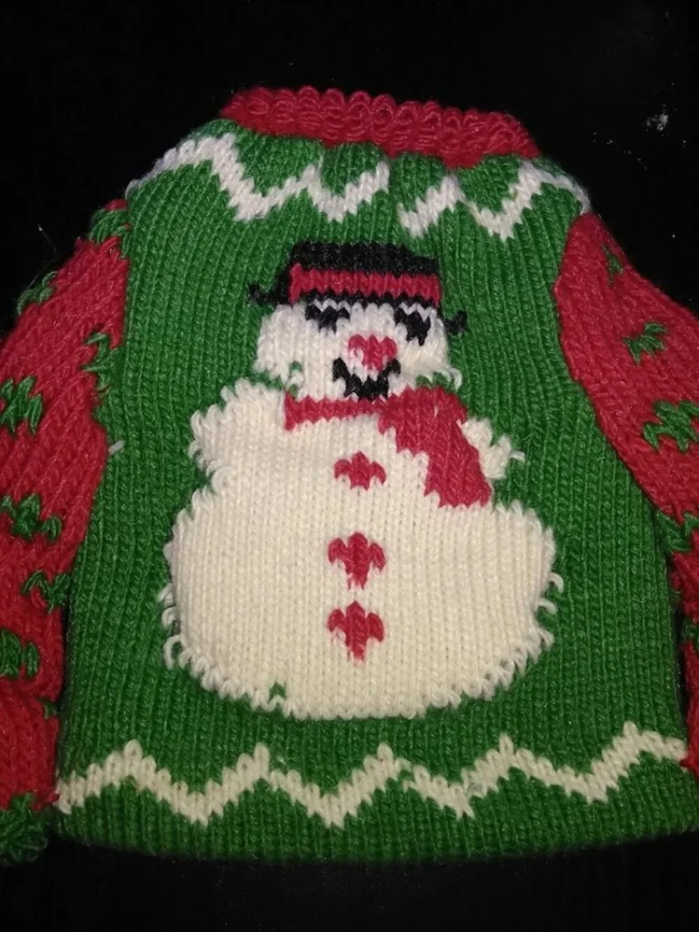 Ugly Sweater Wine Bottle Cover